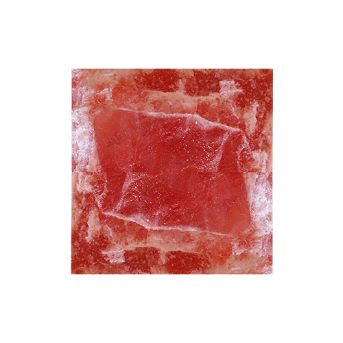 Himalayan Rock Salt Bricks & Tiles One Side Natural 2 x 8 x 8 inches